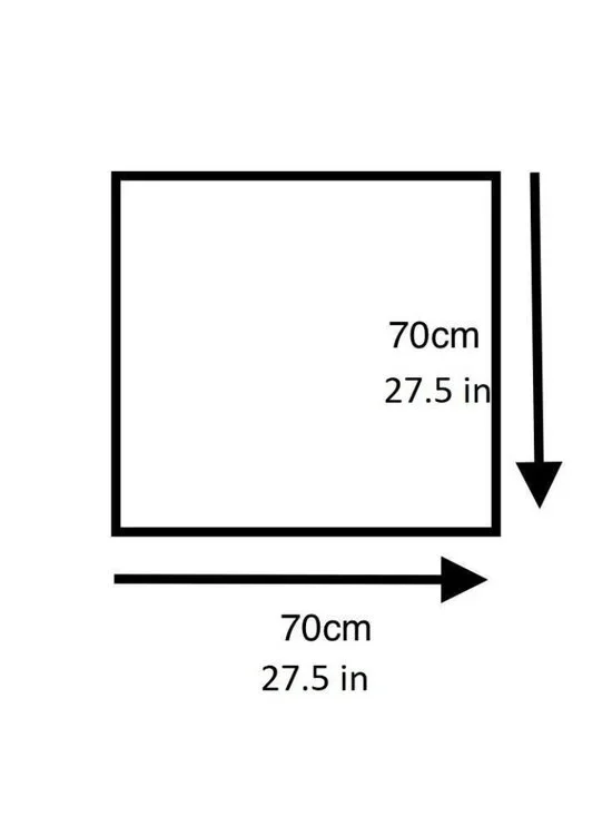 ✨Silky Black and White Art Scarf Geometric Square Design Luxury Accessory hijab✨ - Picture 7 of 7